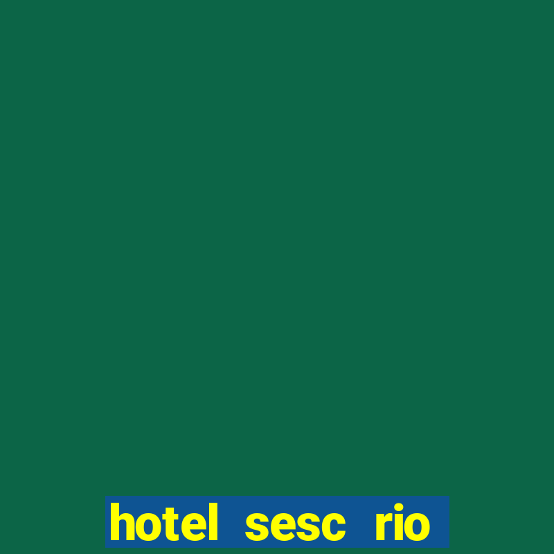 hotel sesc rio grande do norte